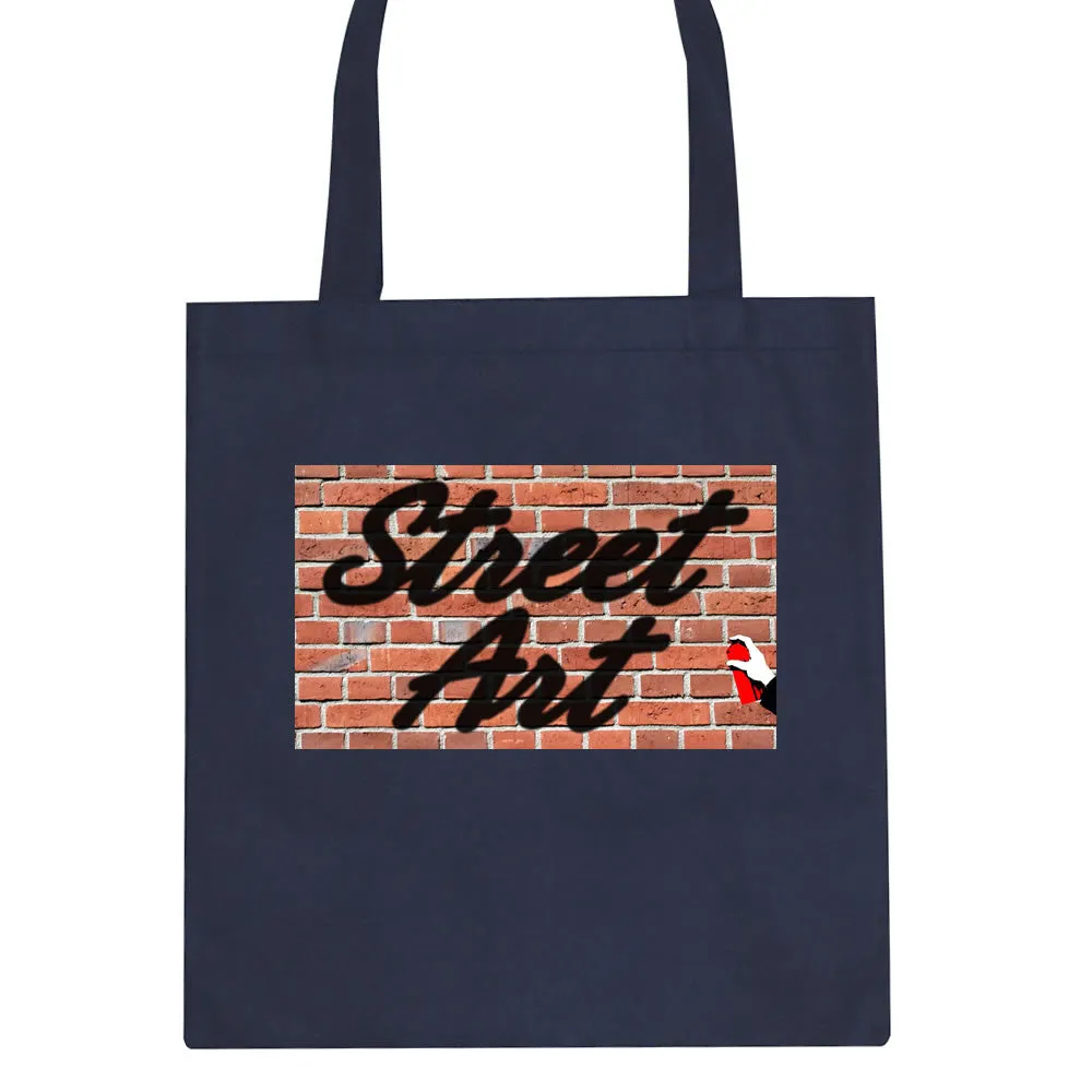 Street Art Graffiti Spraypaint Wall Tote Bag