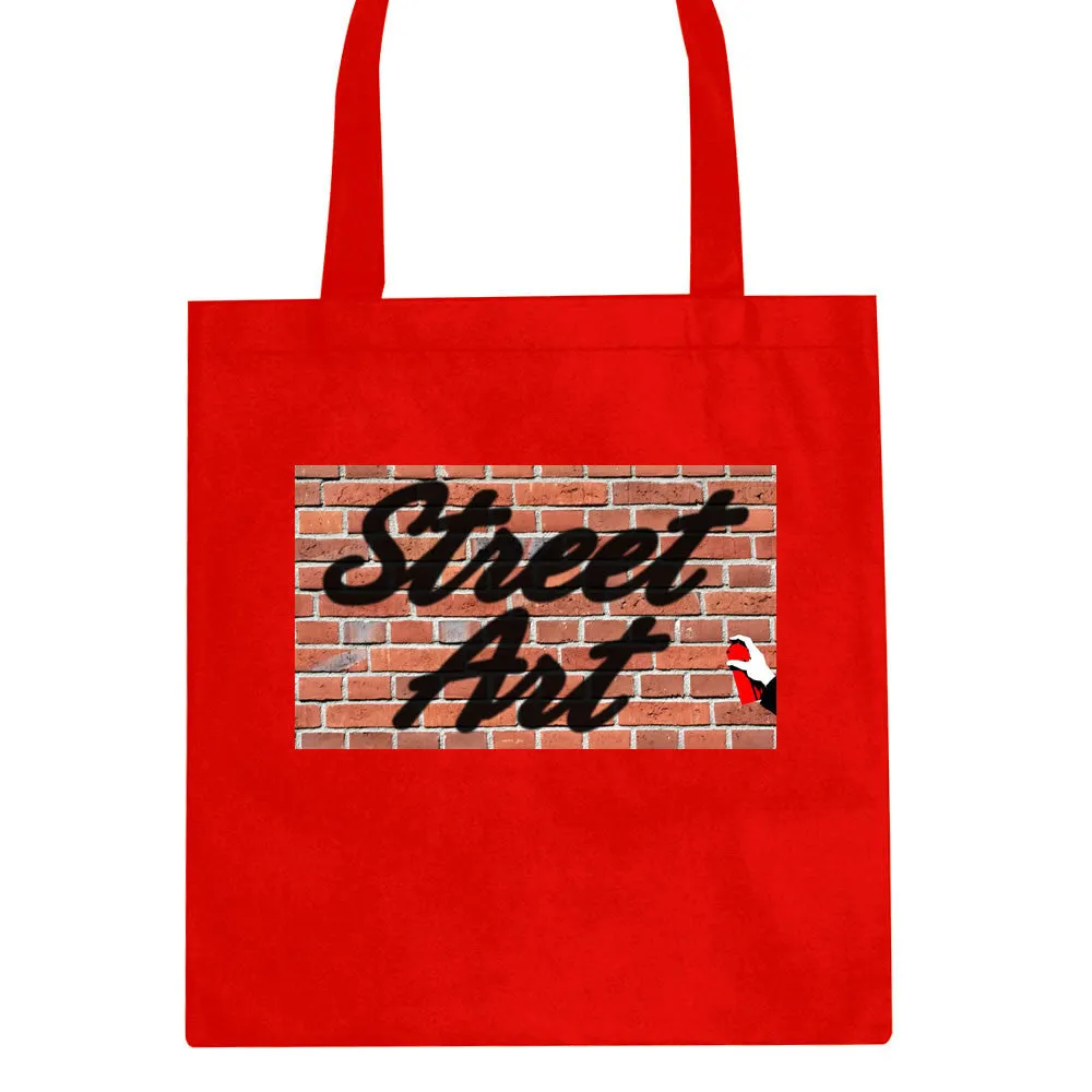 Street Art Graffiti Spraypaint Wall Tote Bag