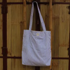 Striped Cotton Tote