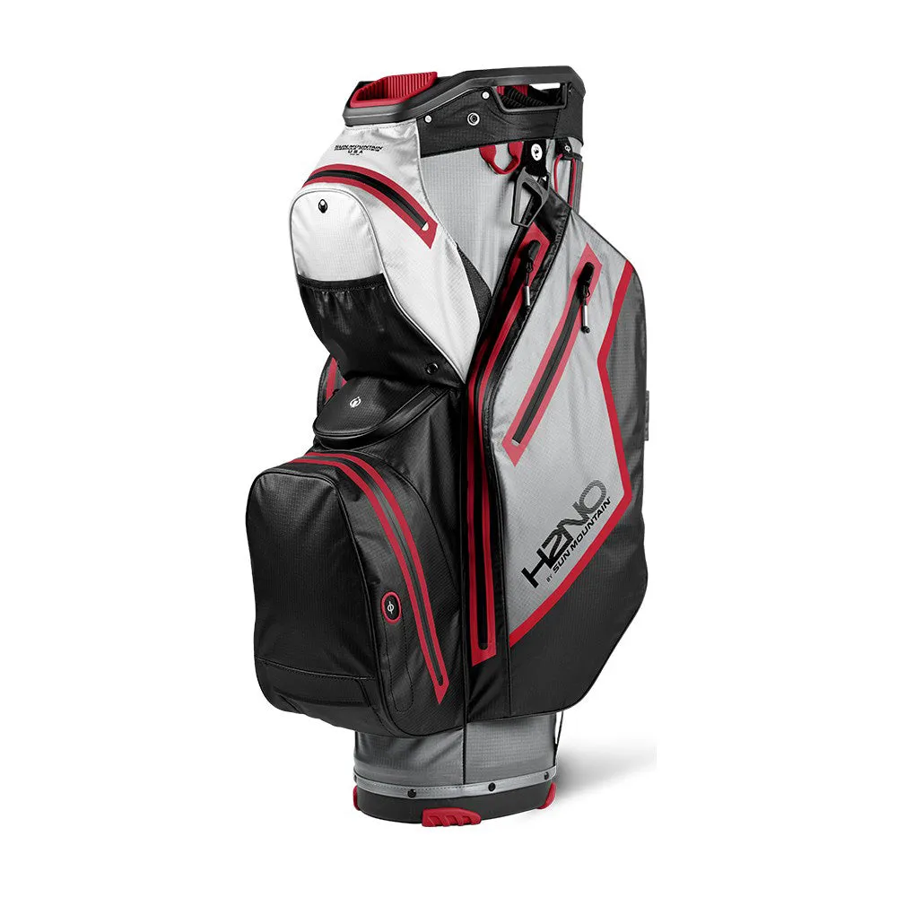 Sun Mountain H2NO Staff Cart Bag - Cadet/Black/White/Red