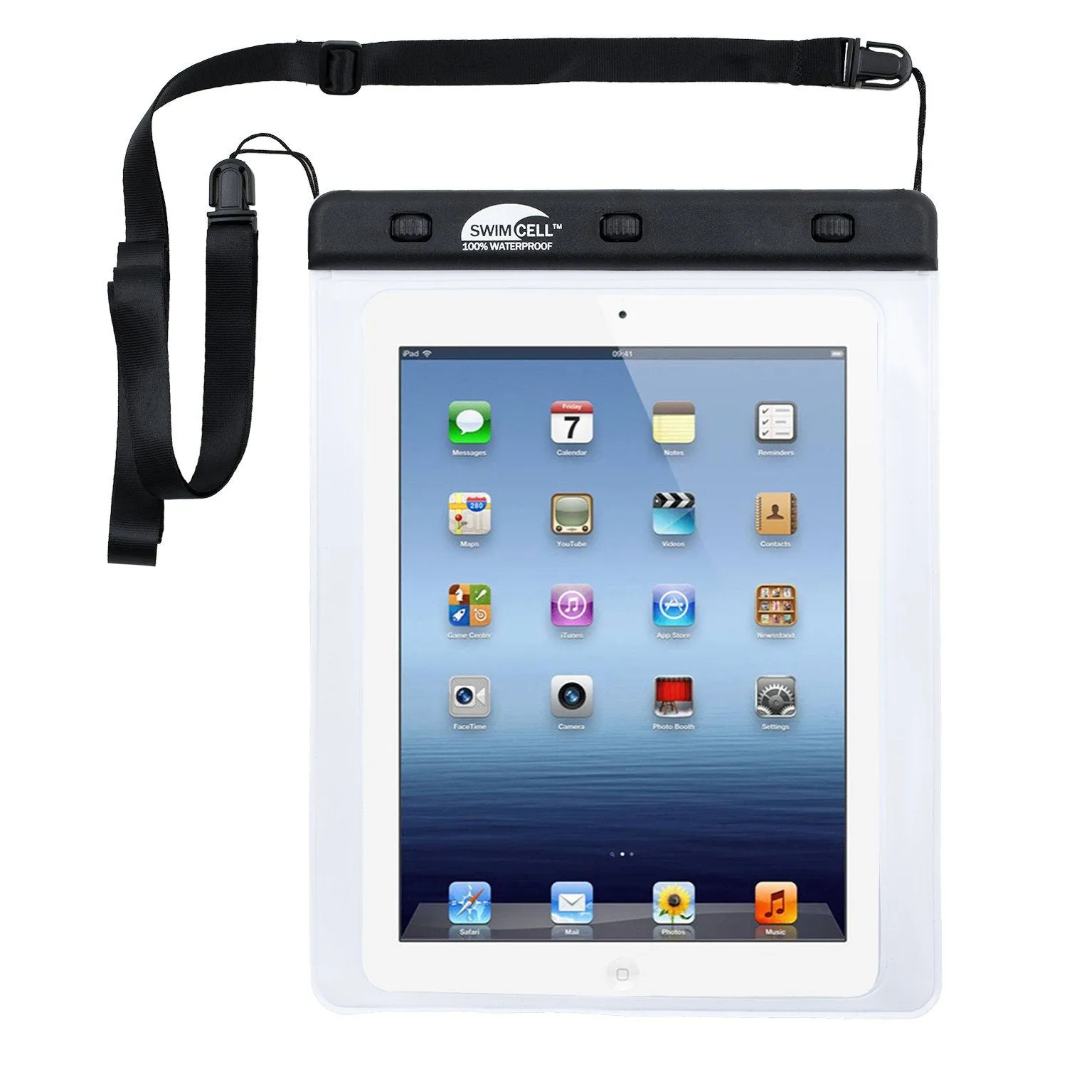 SwimCell Waterproof Tablet Case - Large (up to 21 x 24cm)