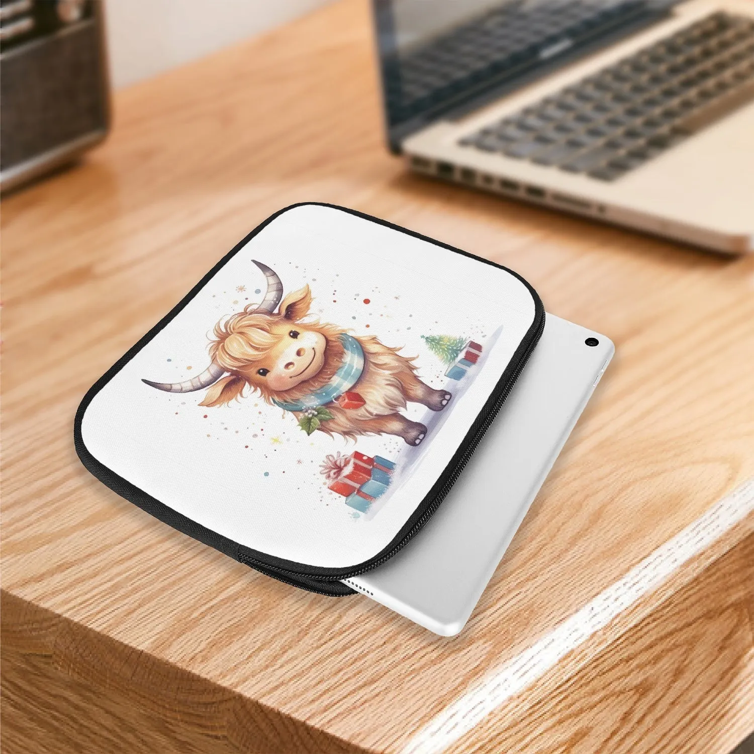 Tablet Sleeve - Highland Cow, awd-562