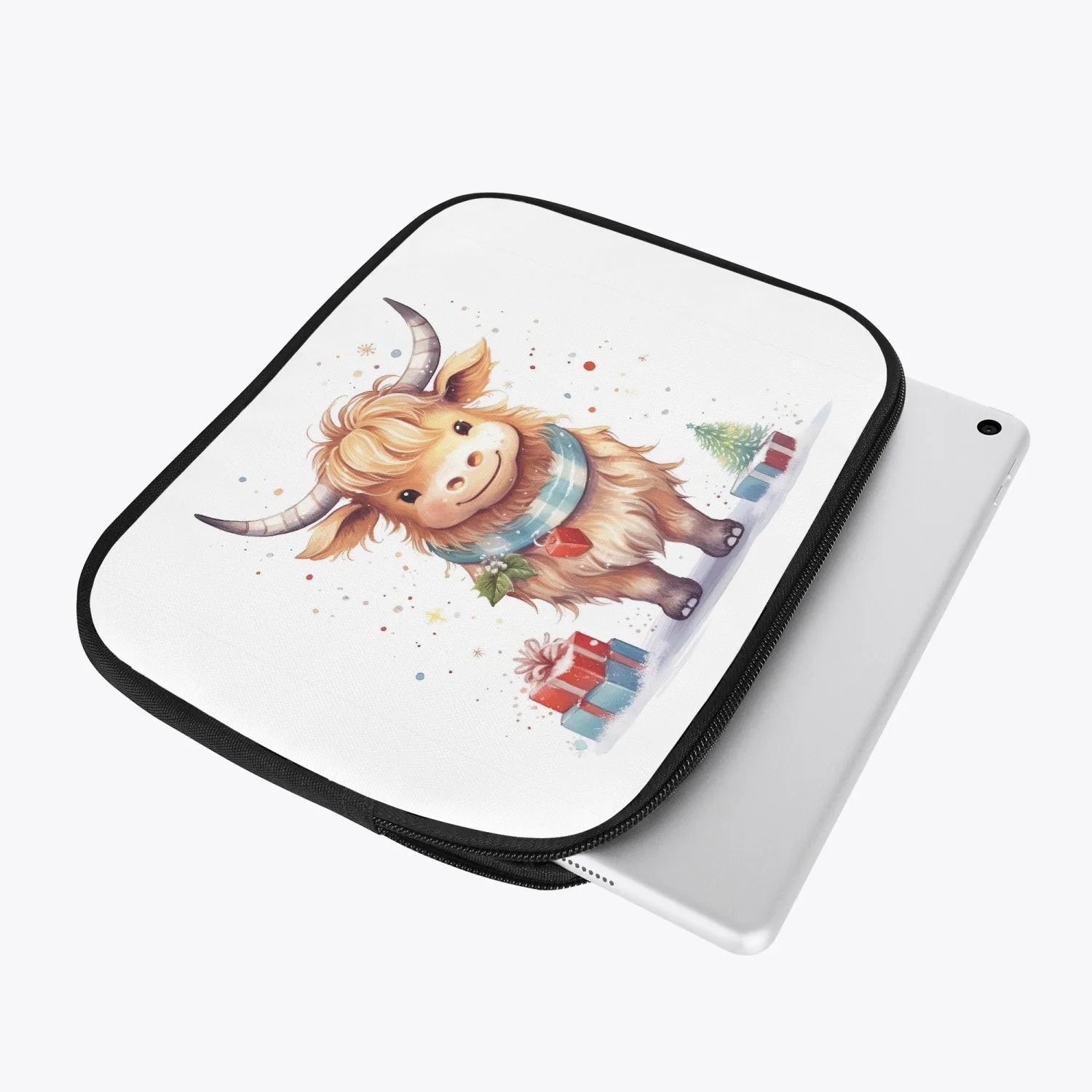 Tablet Sleeve - Highland Cow, awd-562