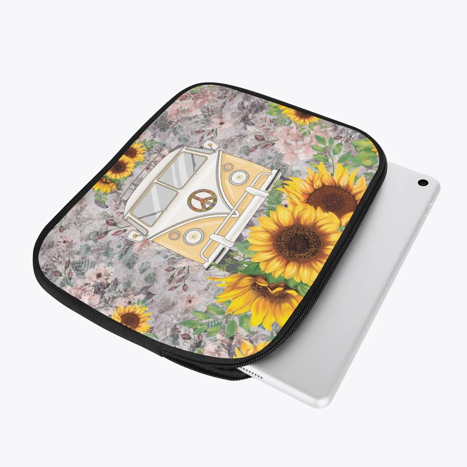 Tablet Sleeve - Sunflowers - Combi Van