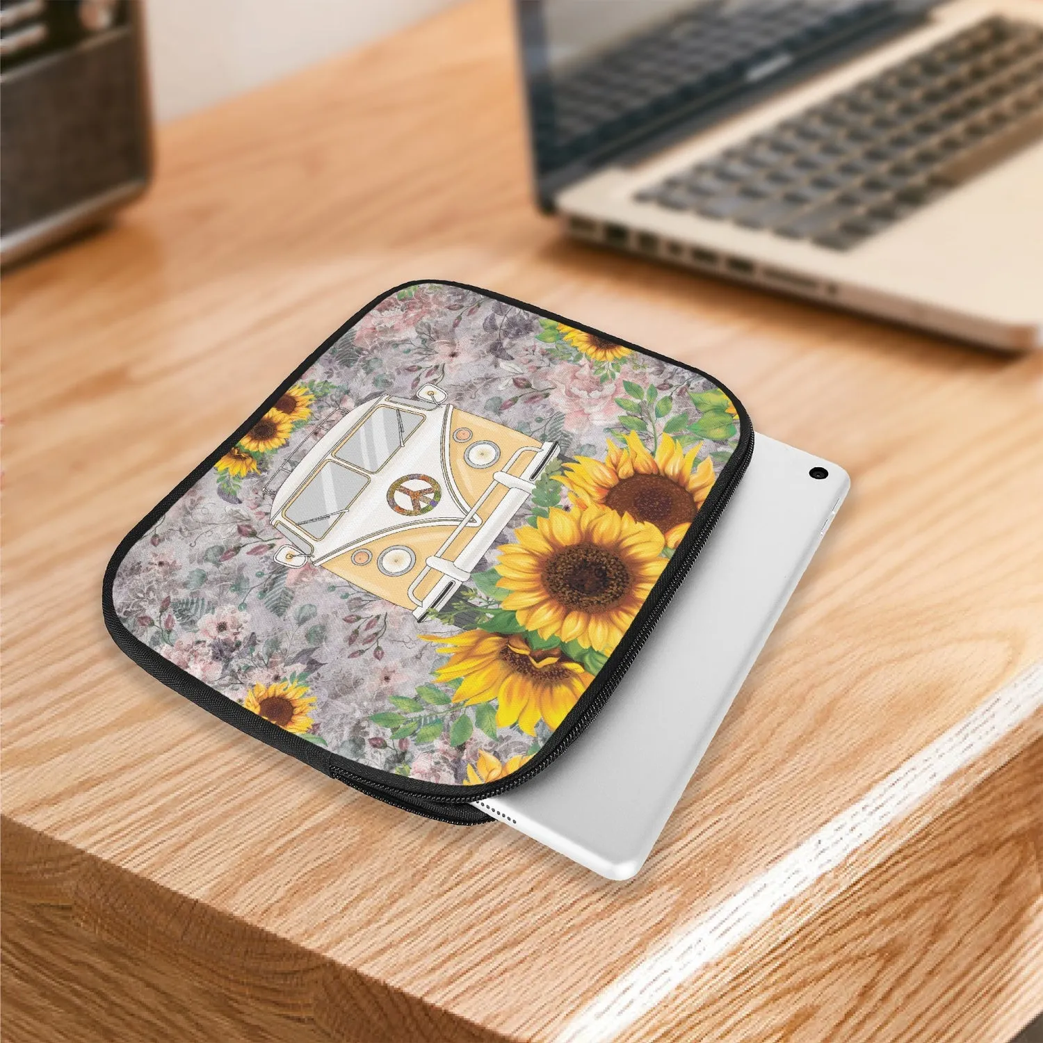 Tablet Sleeve - Sunflowers - Combi Van