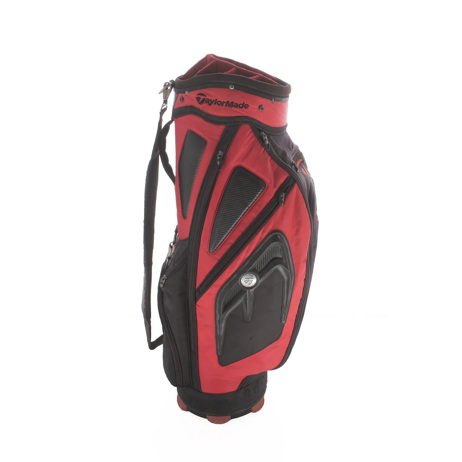 TaylorMade Cast Bag Cart Bag - Black/Red