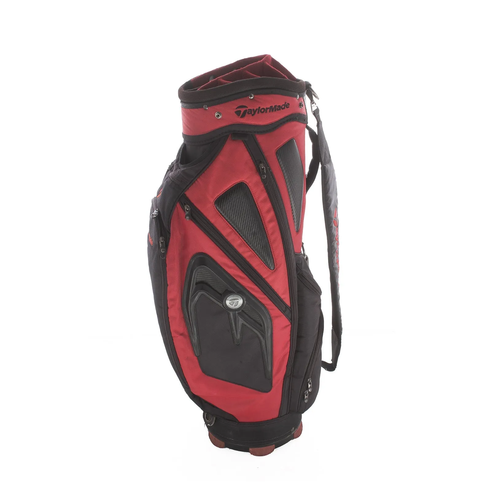 TaylorMade Cast Bag Cart Bag - Black/Red