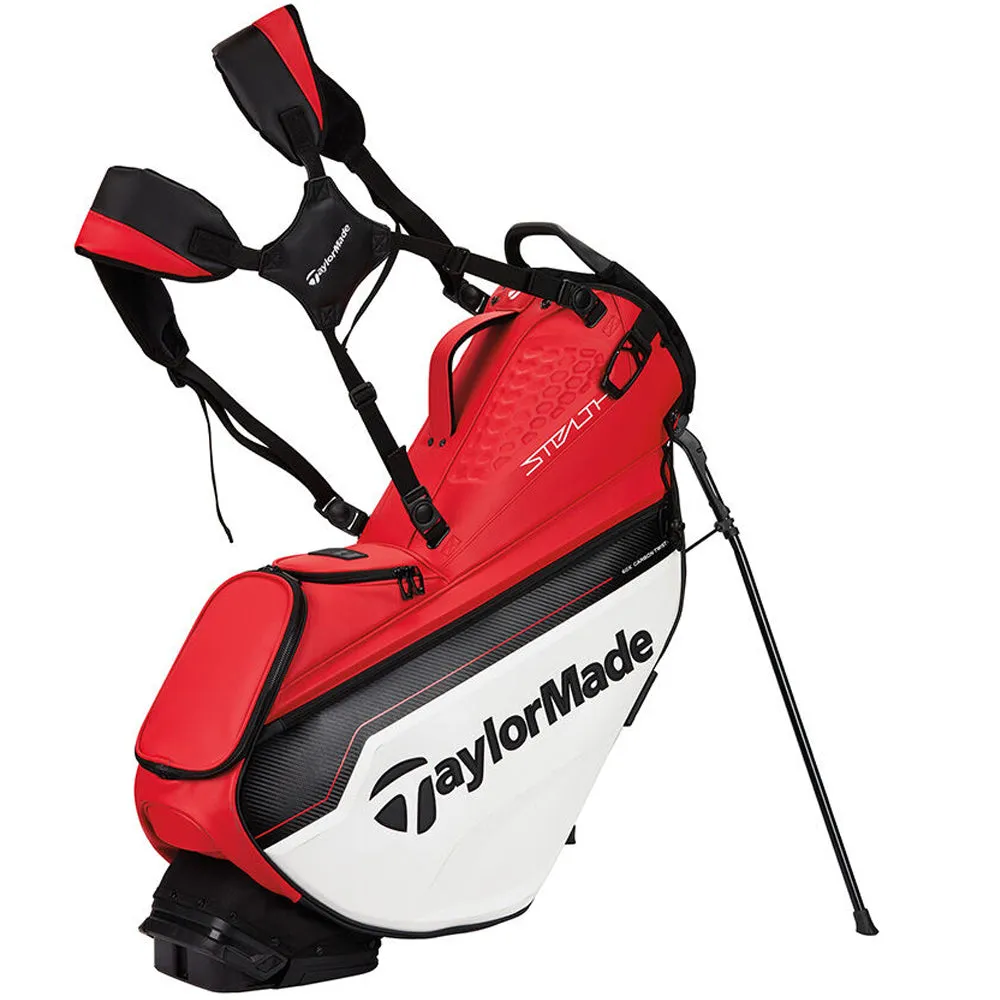 TaylorMade Tour Stand Bag - Red/White/Black