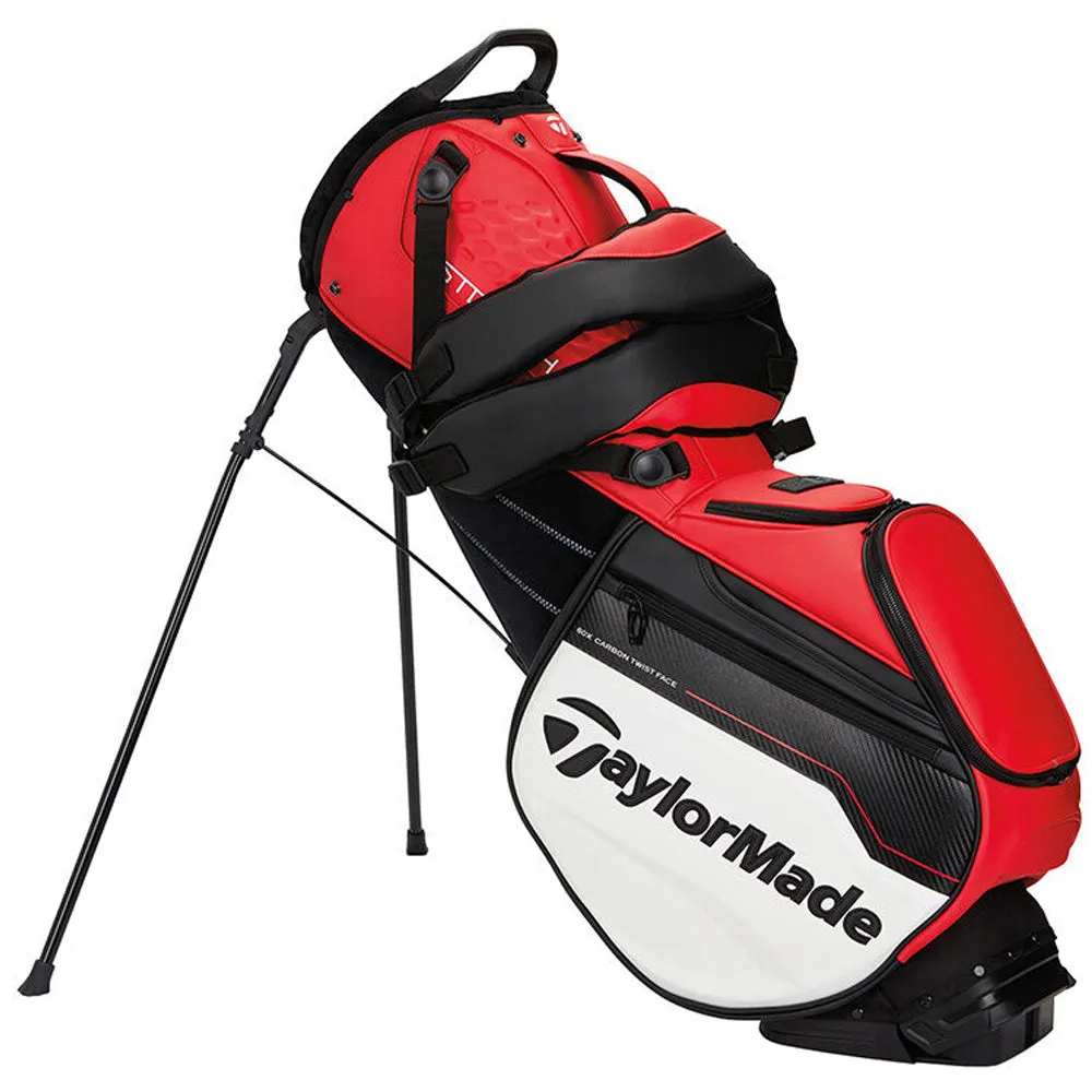 TaylorMade Tour Stand Bag - Red/White/Black