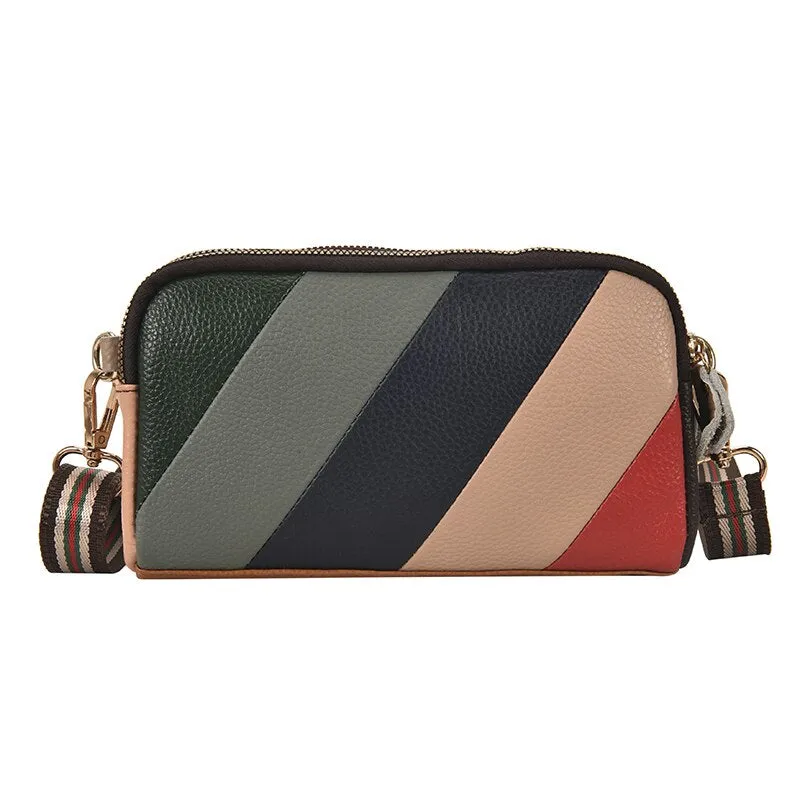 TEEK - Stripe Patchwork Purses