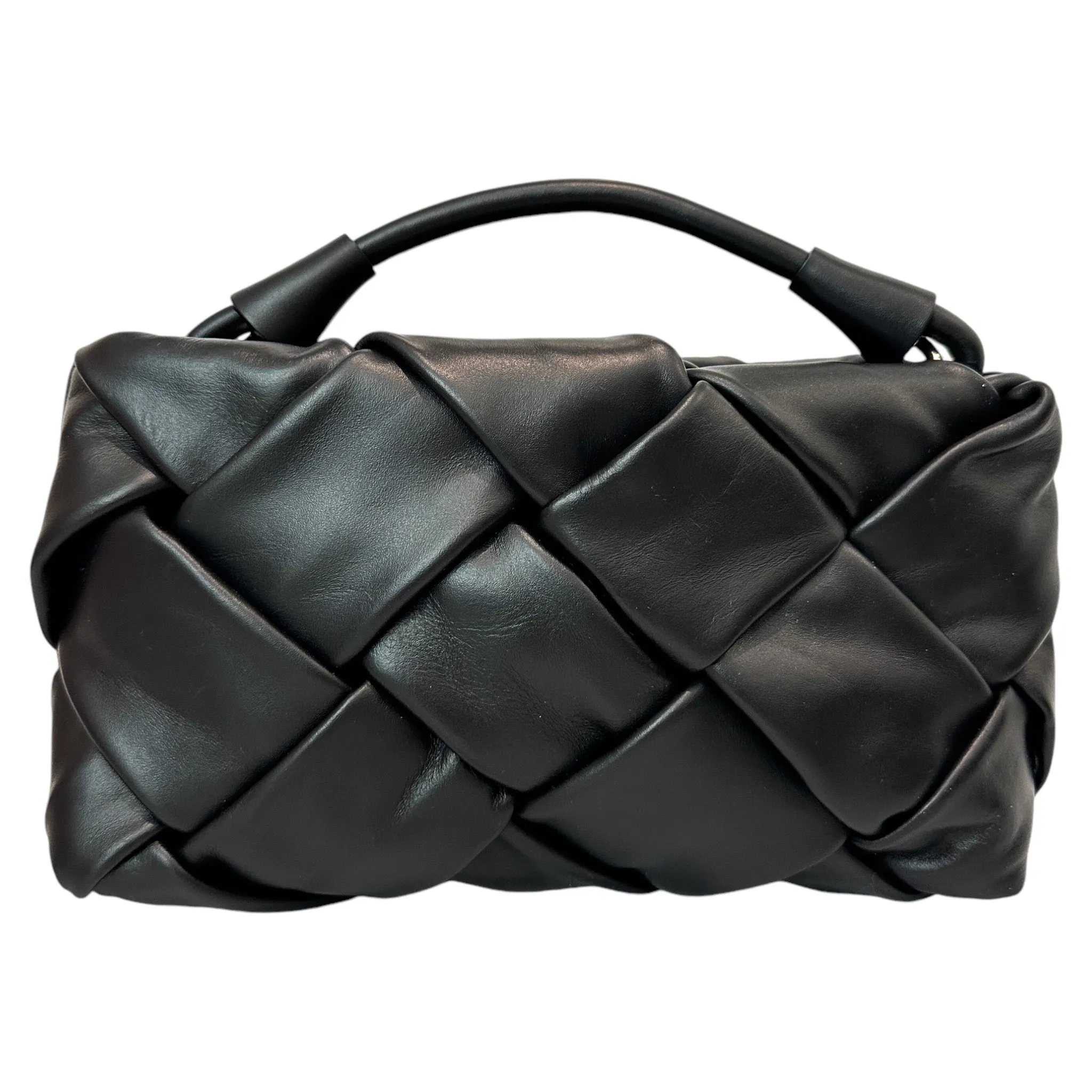 THE MARIE WOVEN TOP HANDLE BAG