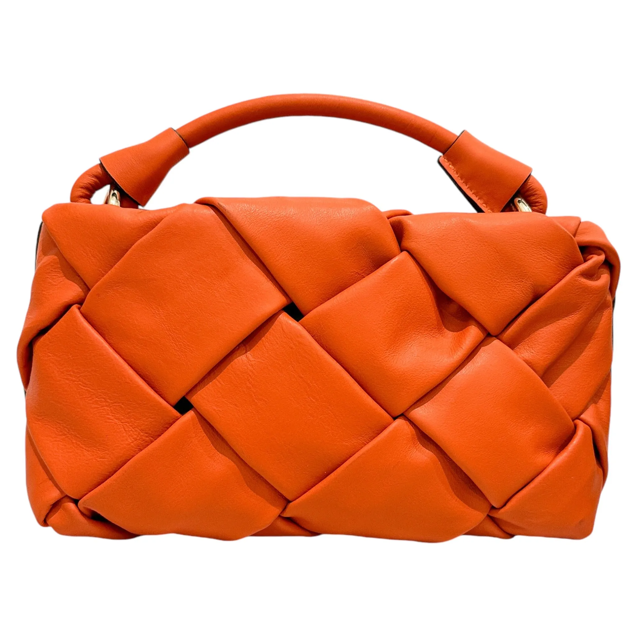 THE MARIE WOVEN TOP HANDLE BAG