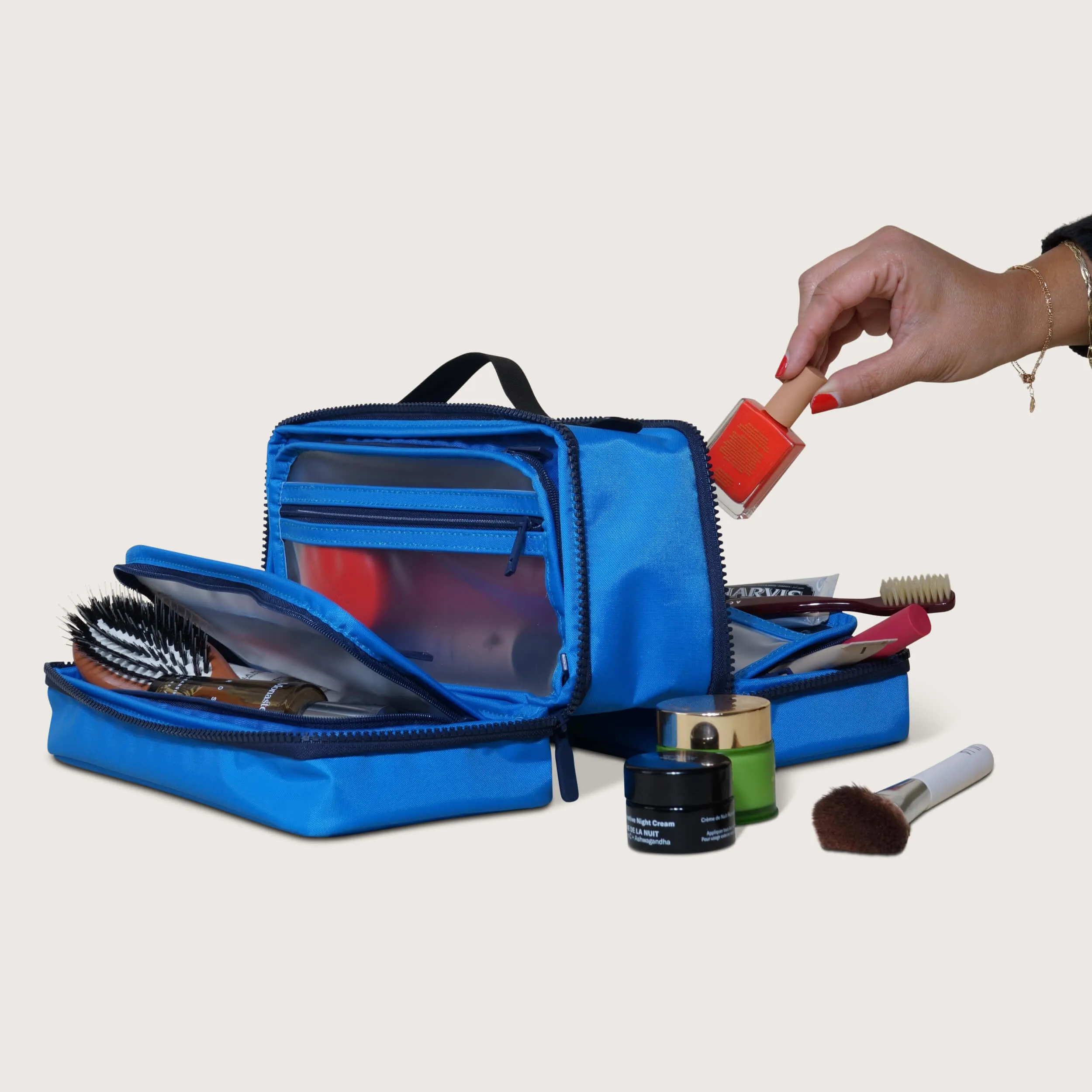 The Toiletry Bag - Cerulean