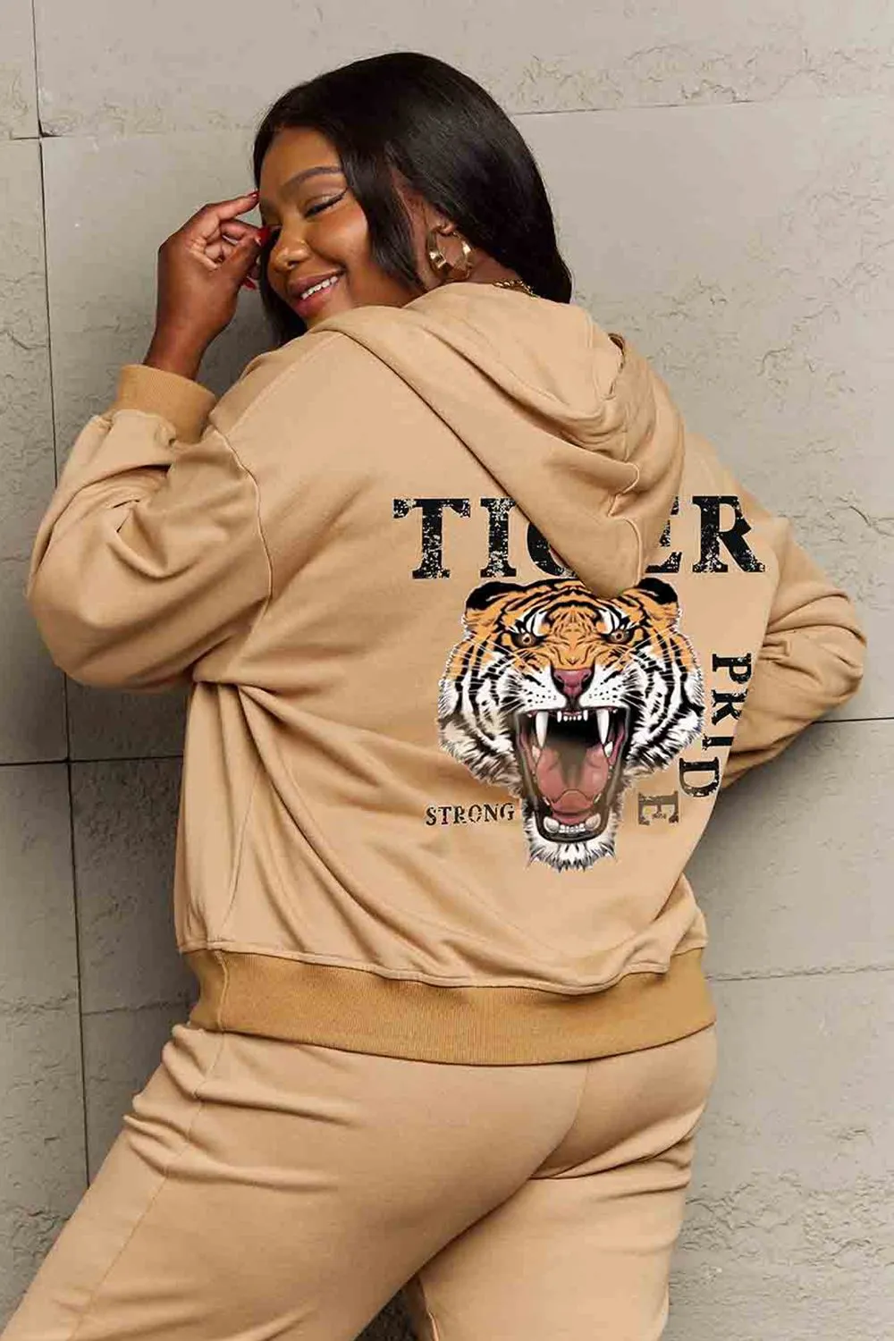 TIGER STRONG PRIDE Graphic Hoodie