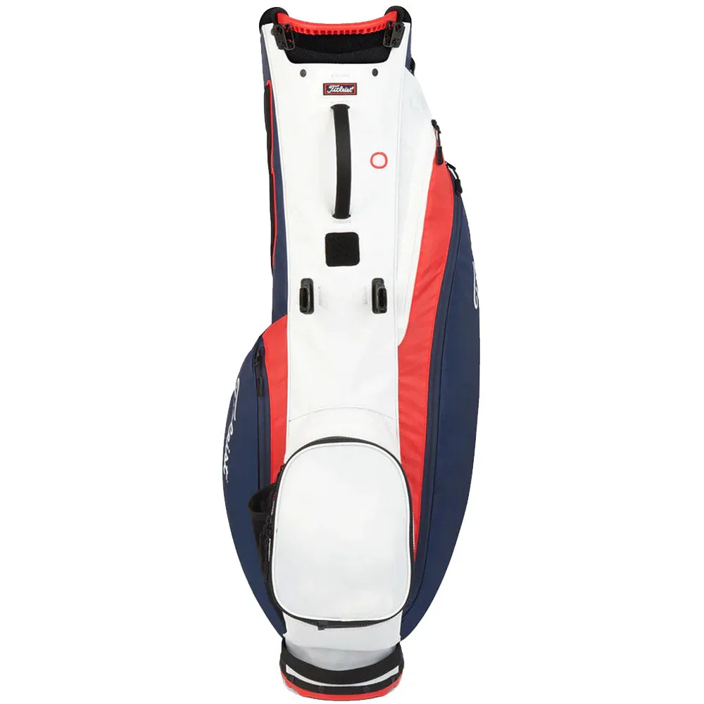 Titleist Players 4 Carbon Stand Bag - Navy/White/Red