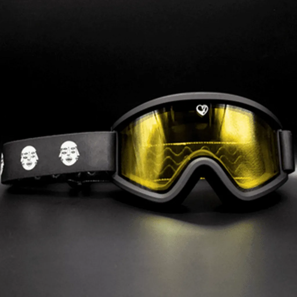 Tyson goggle - Sami Ortlied / Black smoke   Yellow