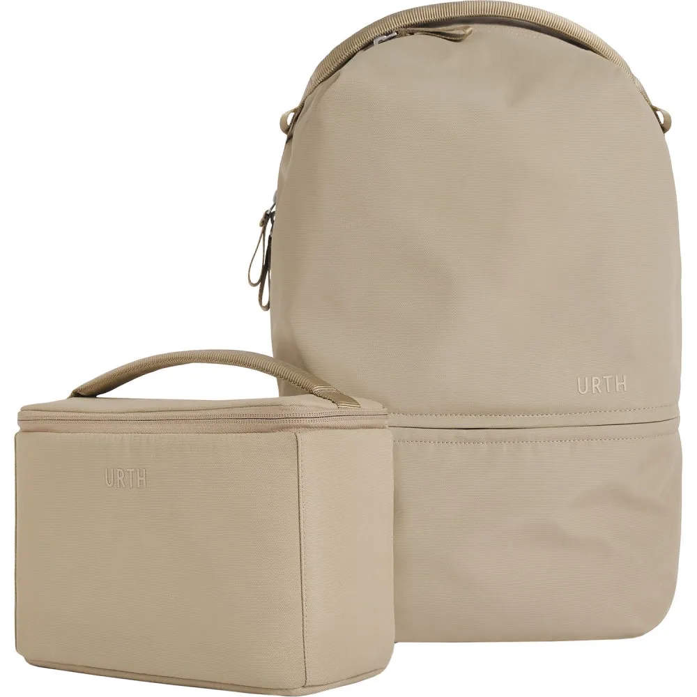 Urth Arkose 20L Backpack with Camera Insert | Beige