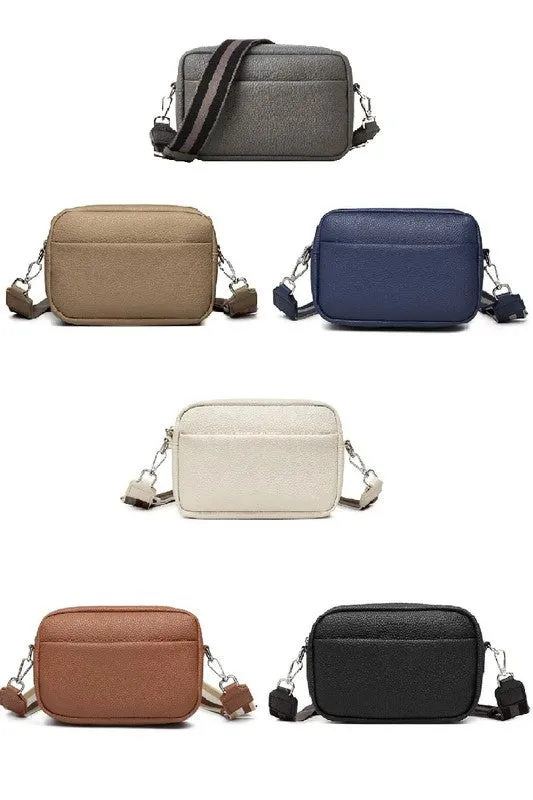 Vegan Leather Crossbody Bag