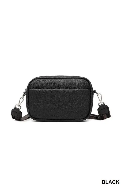 Vegan Leather Crossbody Bag