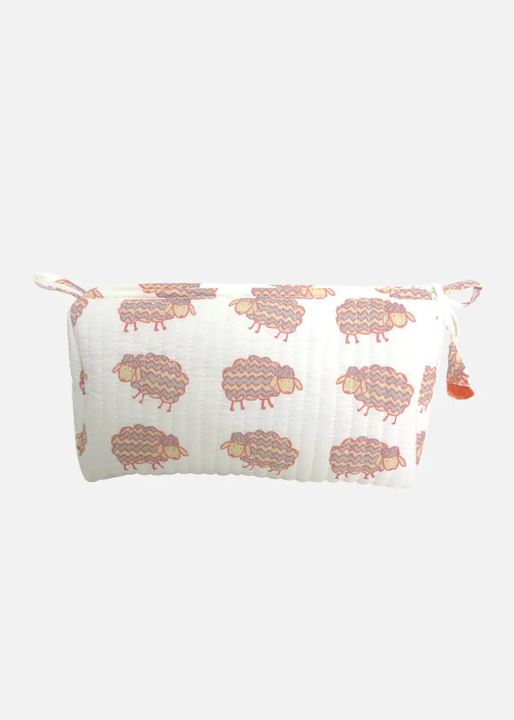 Wash Bag and Toiletry Pouch Sheep