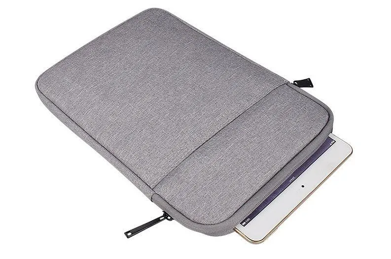 Waterproof Portable Notebook Cover Case Sleeve- Ash