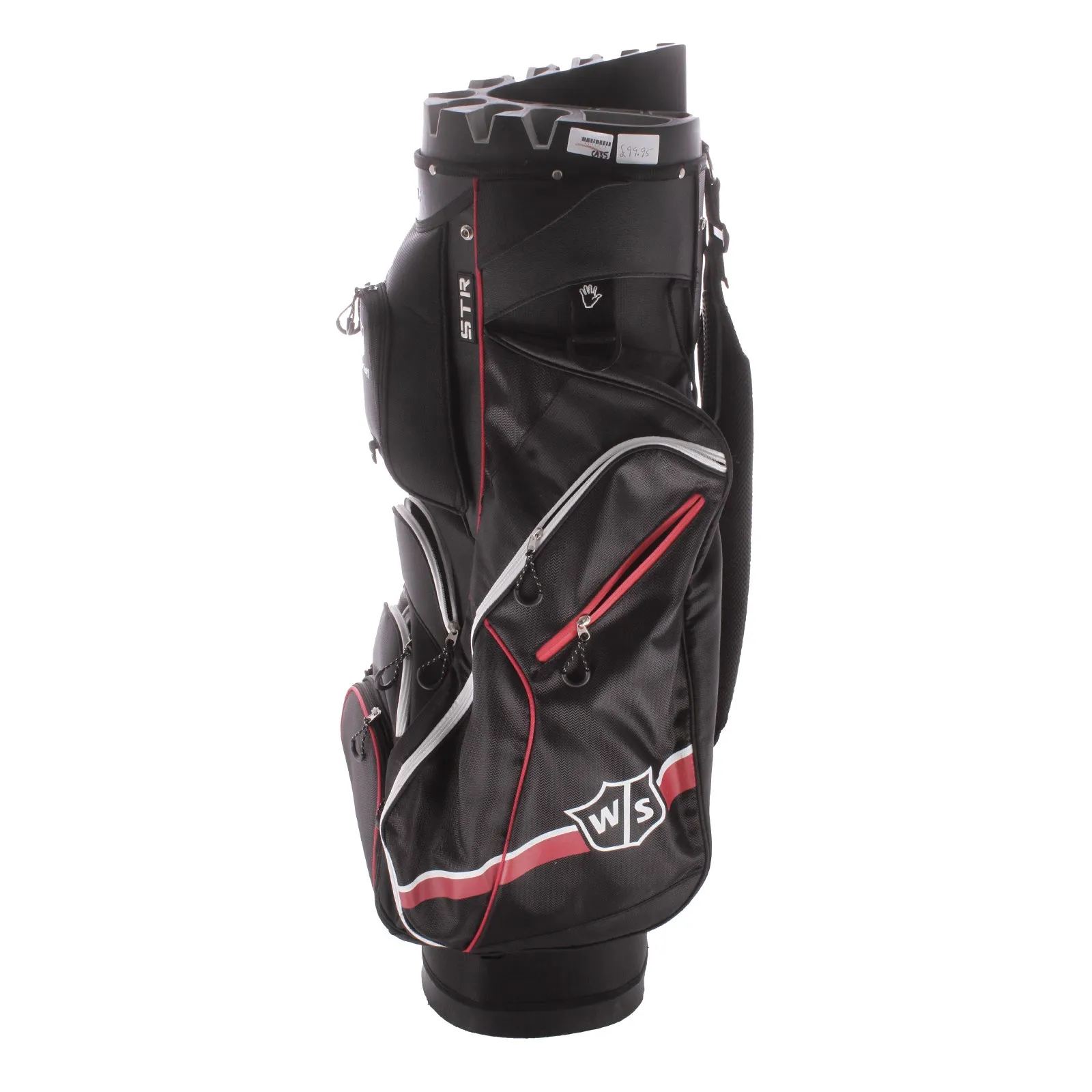 Wilson iLock Second Hand Cart Bag - Black/White/Red