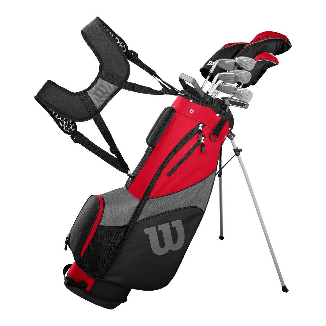 Wilson Profile SGI 10 Piece Golf Package Set WGG157648 Steel/Graphite