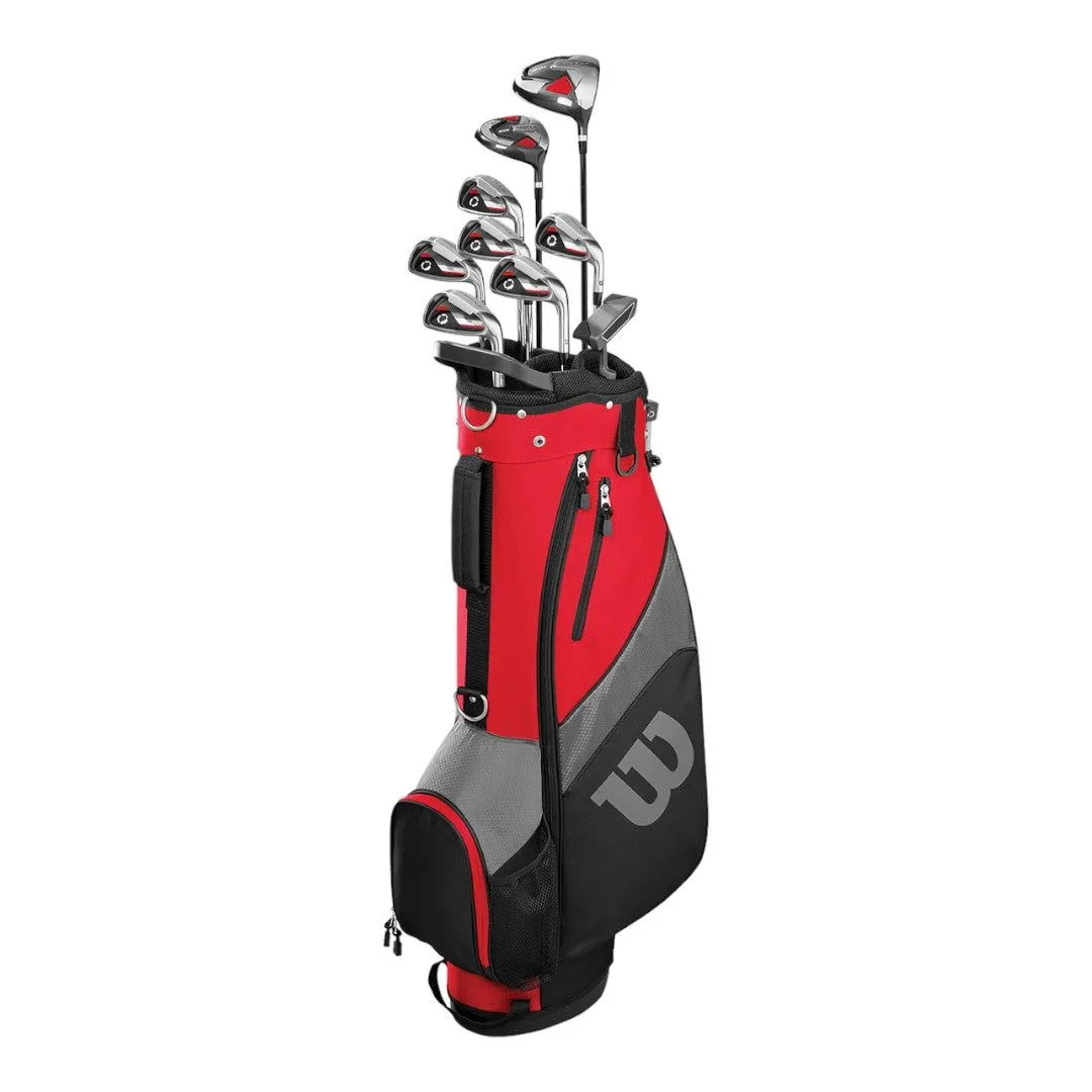 Wilson Profile SGI 10 Piece Golf Package Set WGG157648 Steel/Graphite