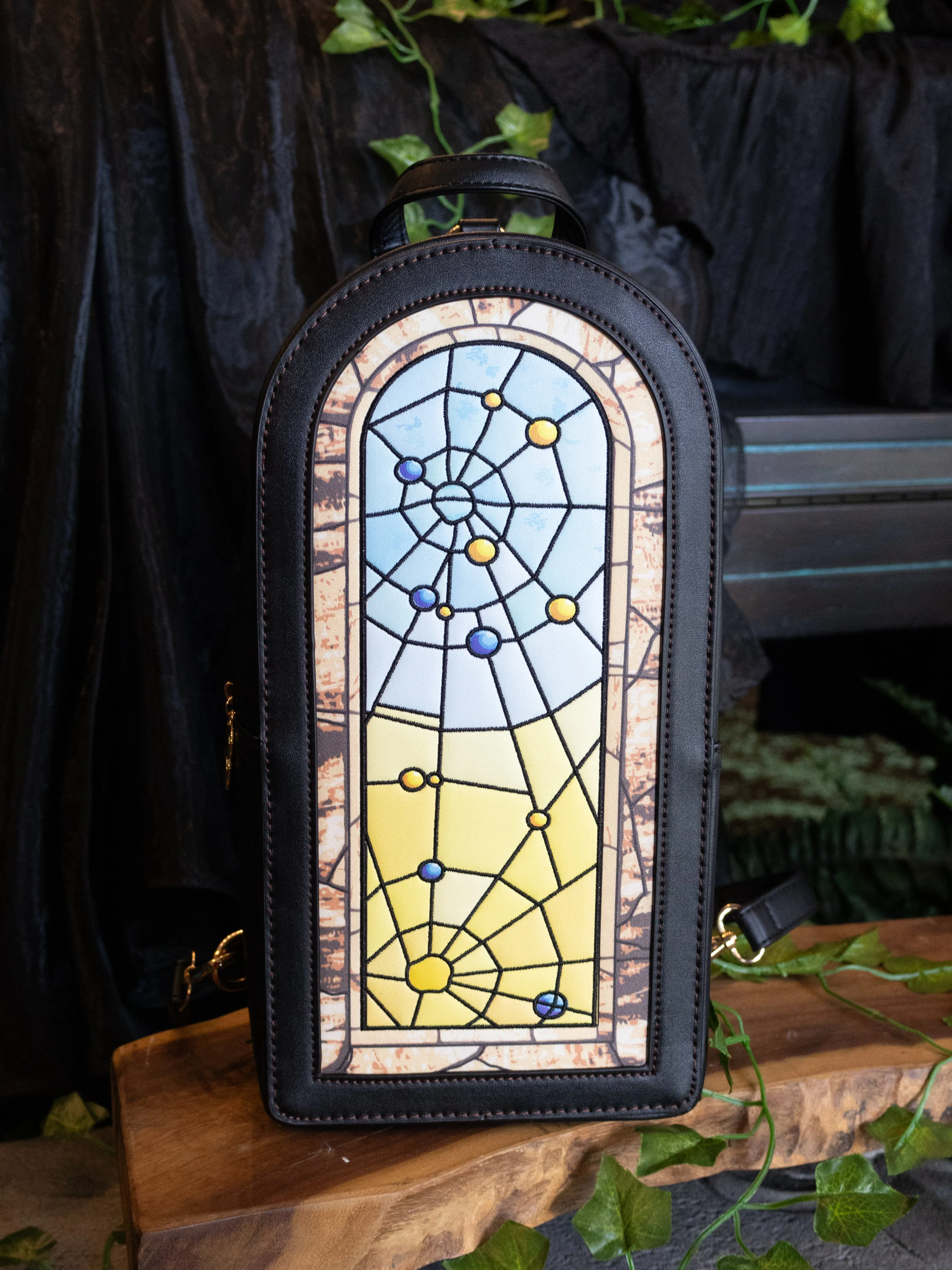 Winchester Stained Glass Window Backpack