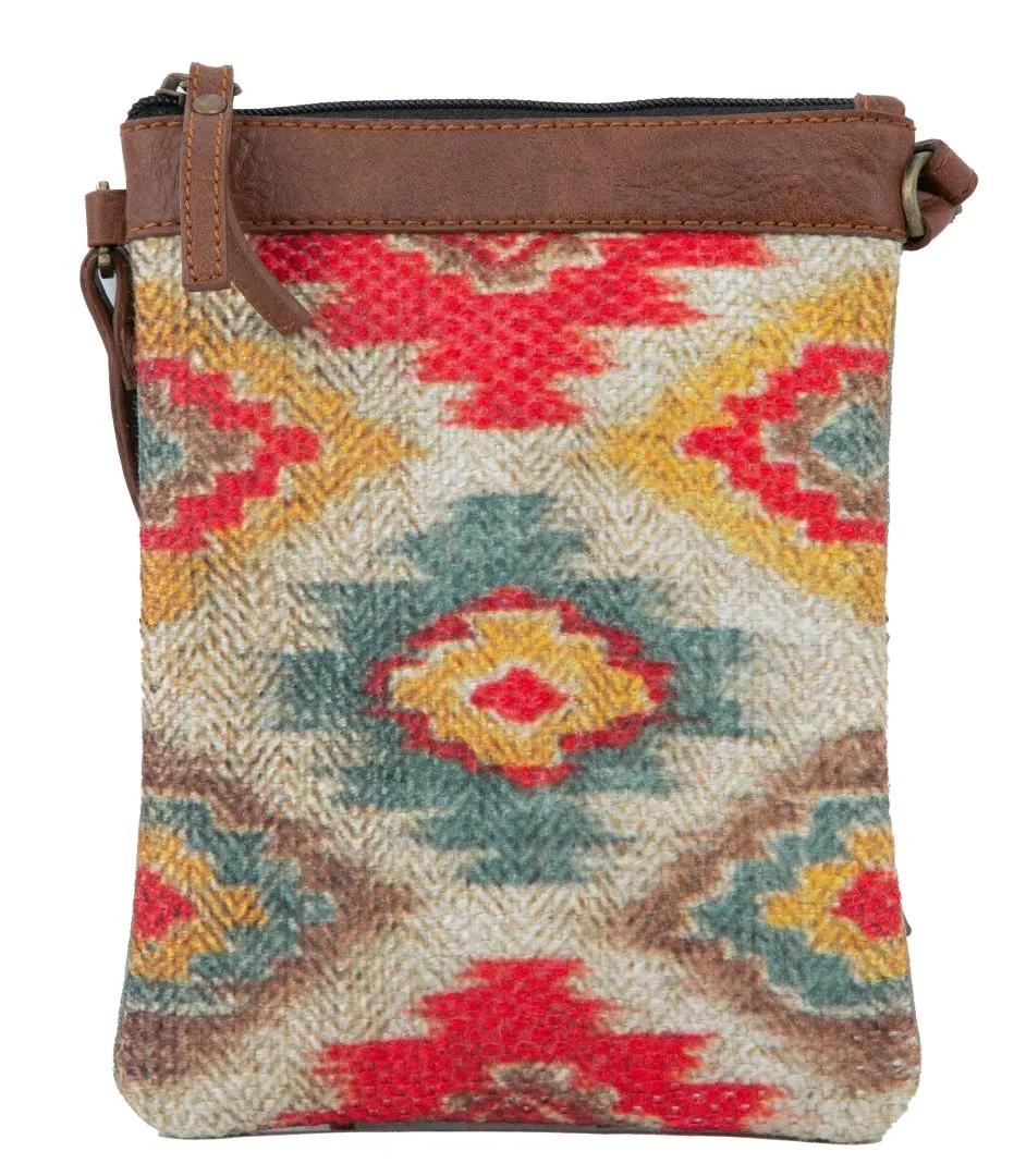 Women's Crossbody Bag - Freedom Up-Cycled and Durrie , India