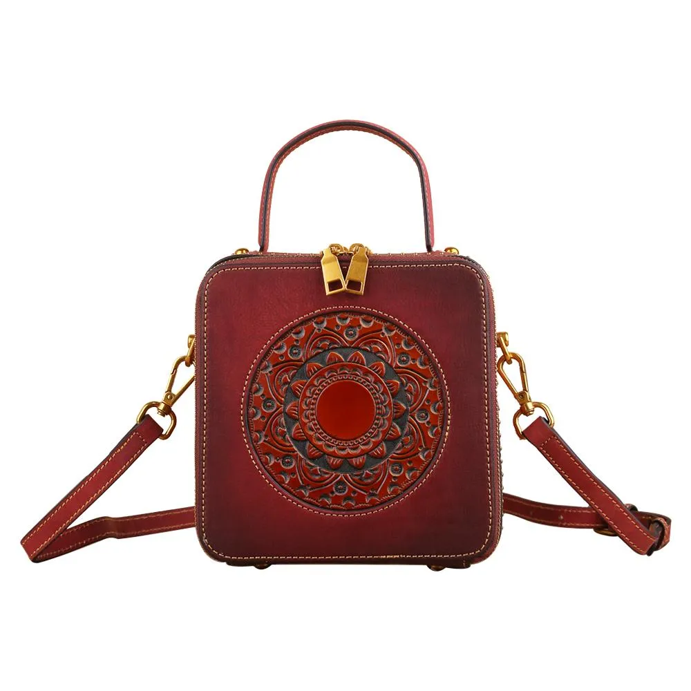 Womens Metropolis Mini Top Handle Crossbody Bag