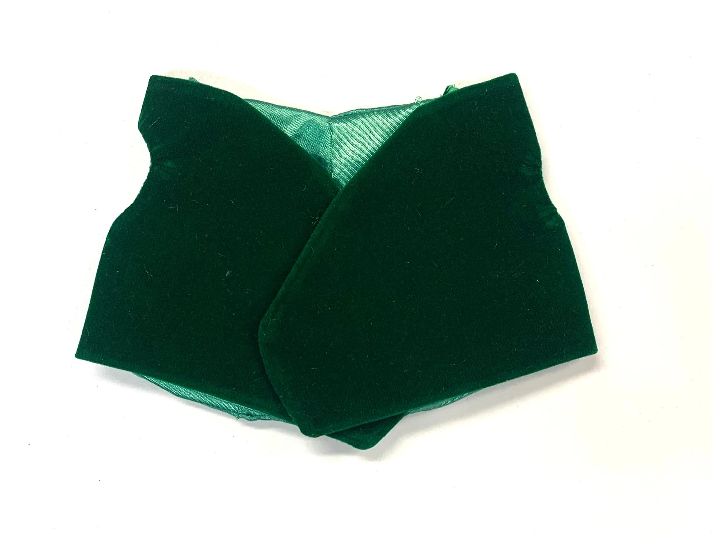 Woodroffe's  Velvet and Satin Waistcoats in Blue or Green -Alice's Bear Shop by Charlies Bears