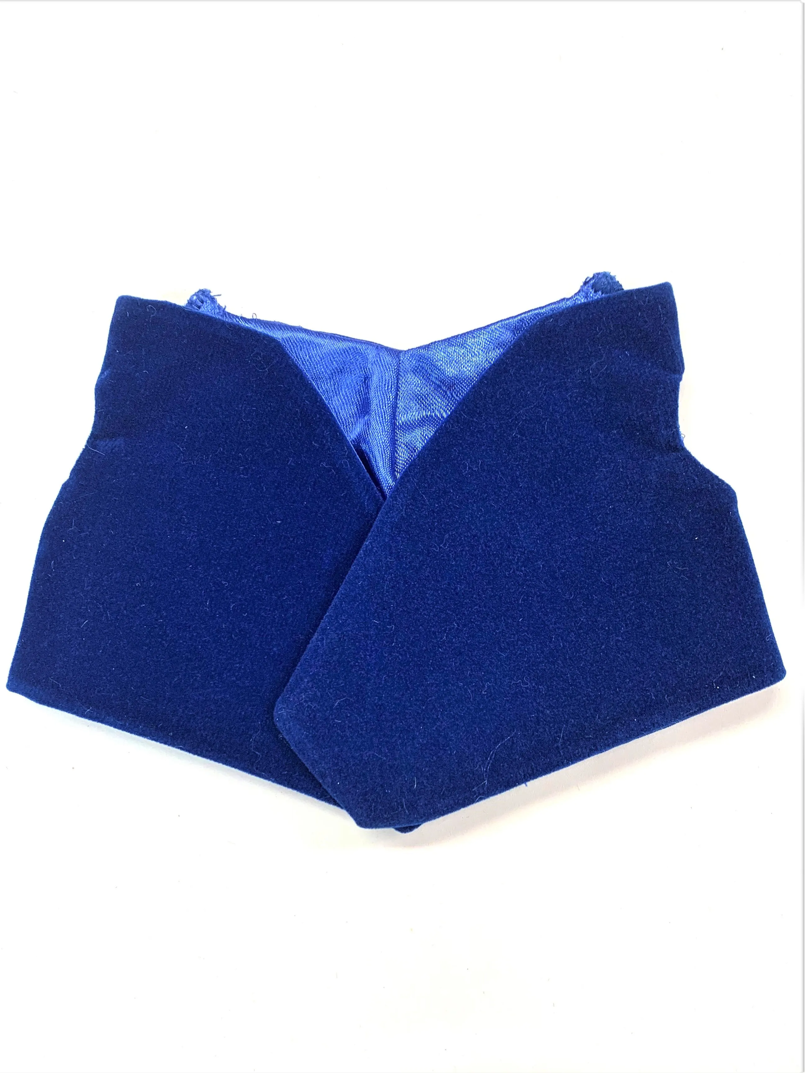 Woodroffe's  Velvet and Satin Waistcoats in Blue or Green -Alice's Bear Shop by Charlies Bears