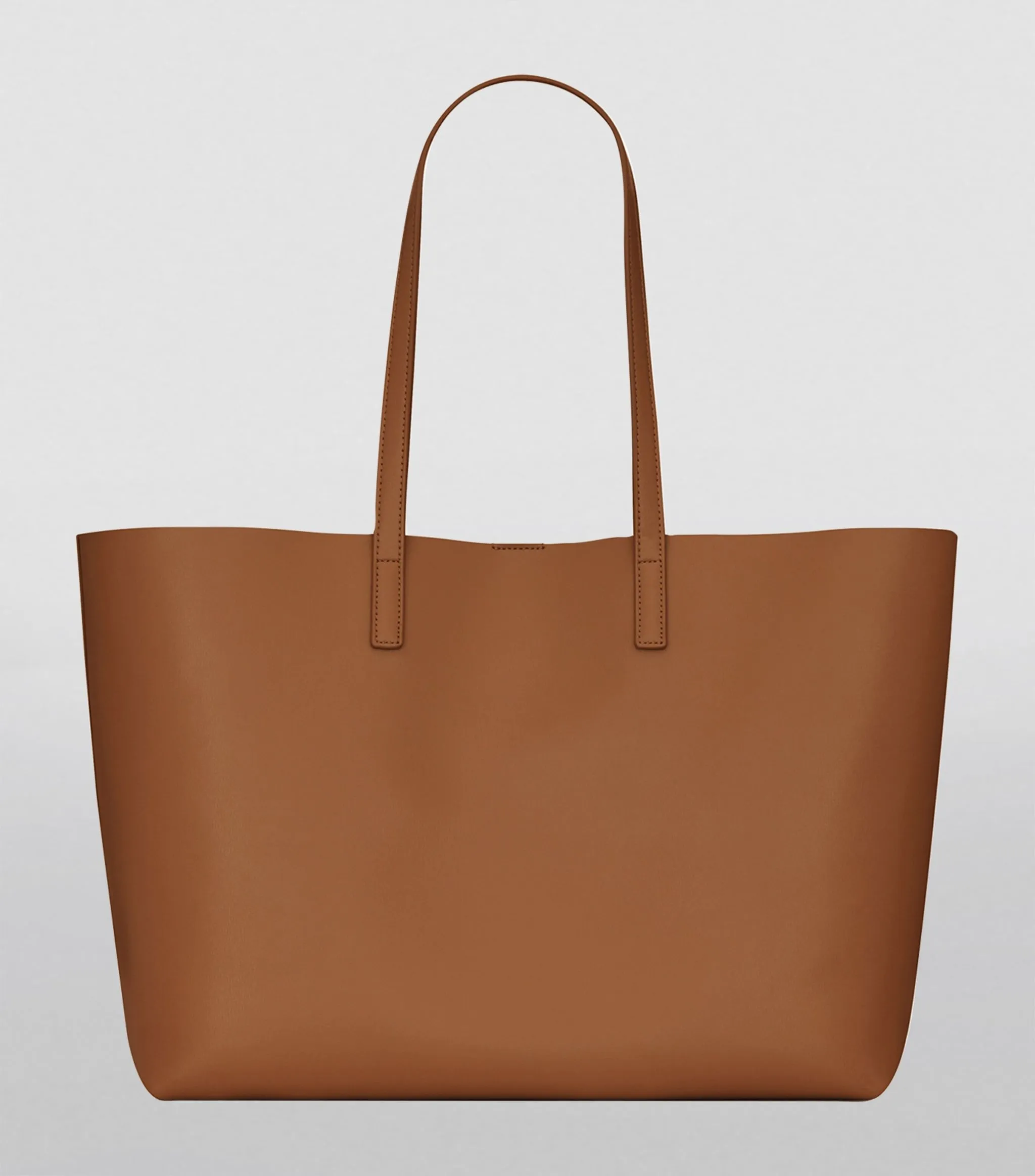 YSL Saint Laurent East/West Shopping Tote - Brick